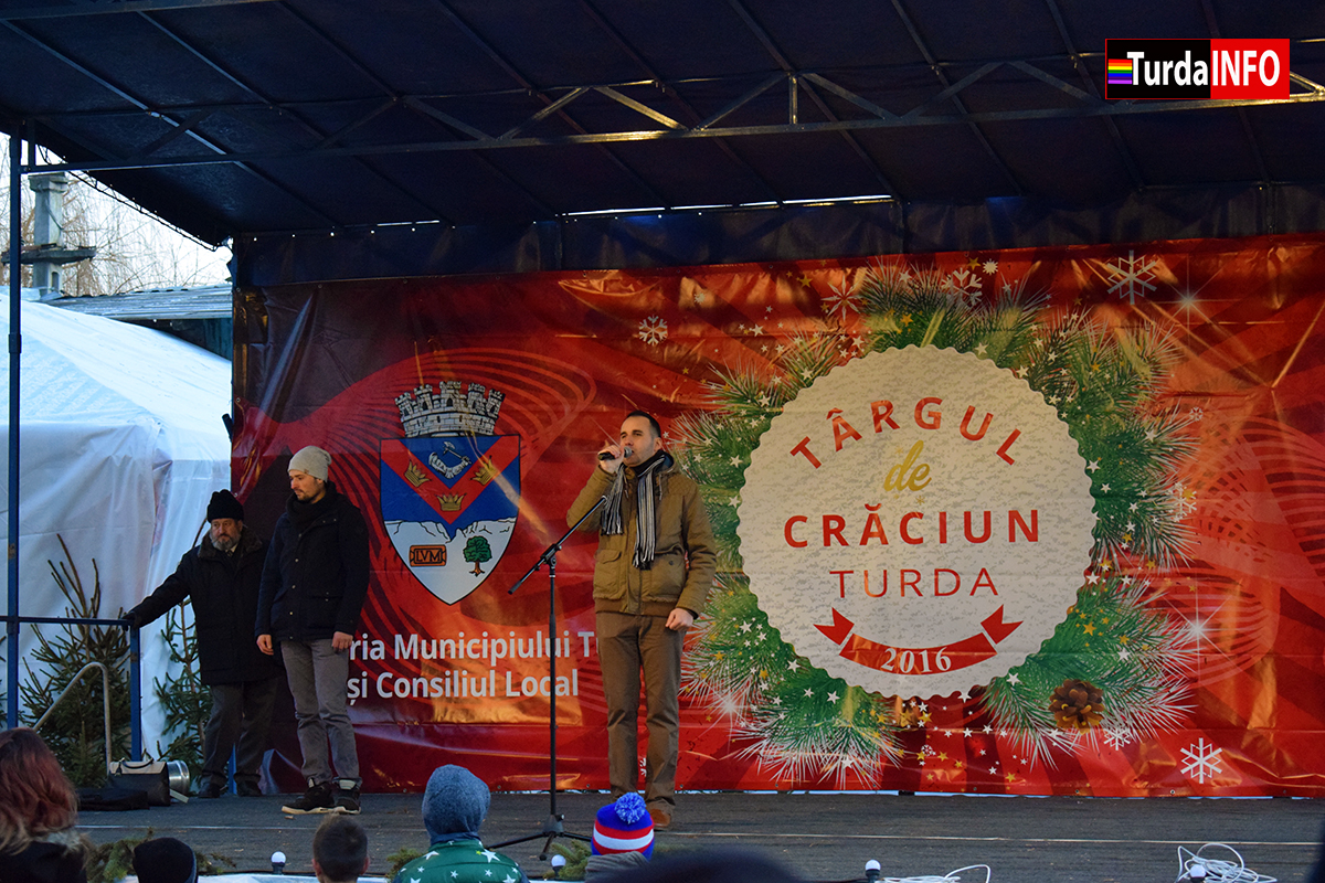 Inaugurare Târg de Crăciun - Turda - 2016